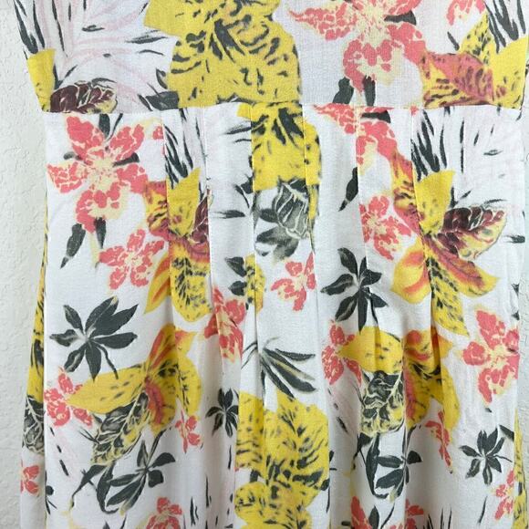 Free People x REVOLVE Part Time Lover Mini Floral Dress in Lily Combo Size 6 - Picture 10 of 10